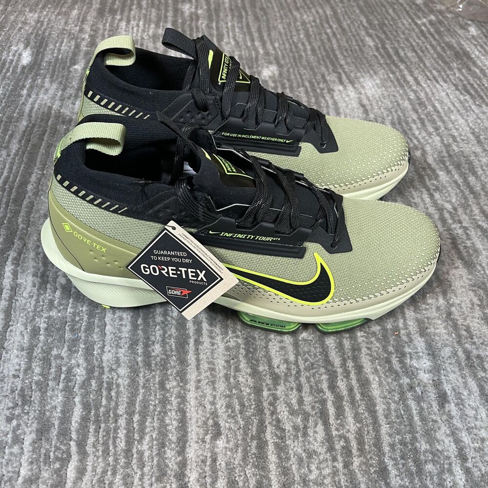 Nike Infinity Tour GTX Shoes Mens Size 10.5 Green Golf Spiked FV4897-300